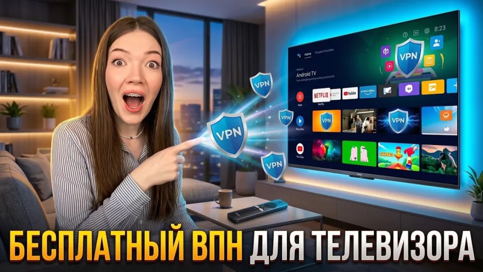 КАК УСТАНОВИТЬ ВПН НА АНДРОИД ТВ | VPN для телевизора